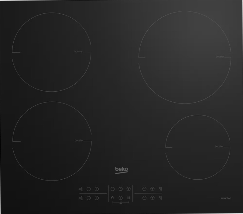 HII 64200 MT: Piano a Induzione 4 Zone 60 cm Nero