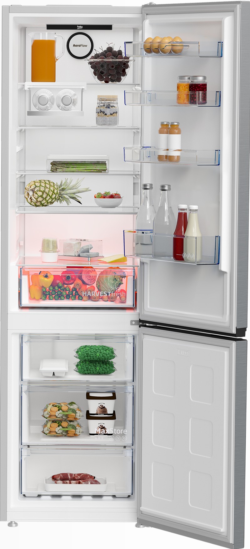 B5RCNE405HXB: Frigorifero Combinato Beyond, Total No-Frost, 59.5 cm