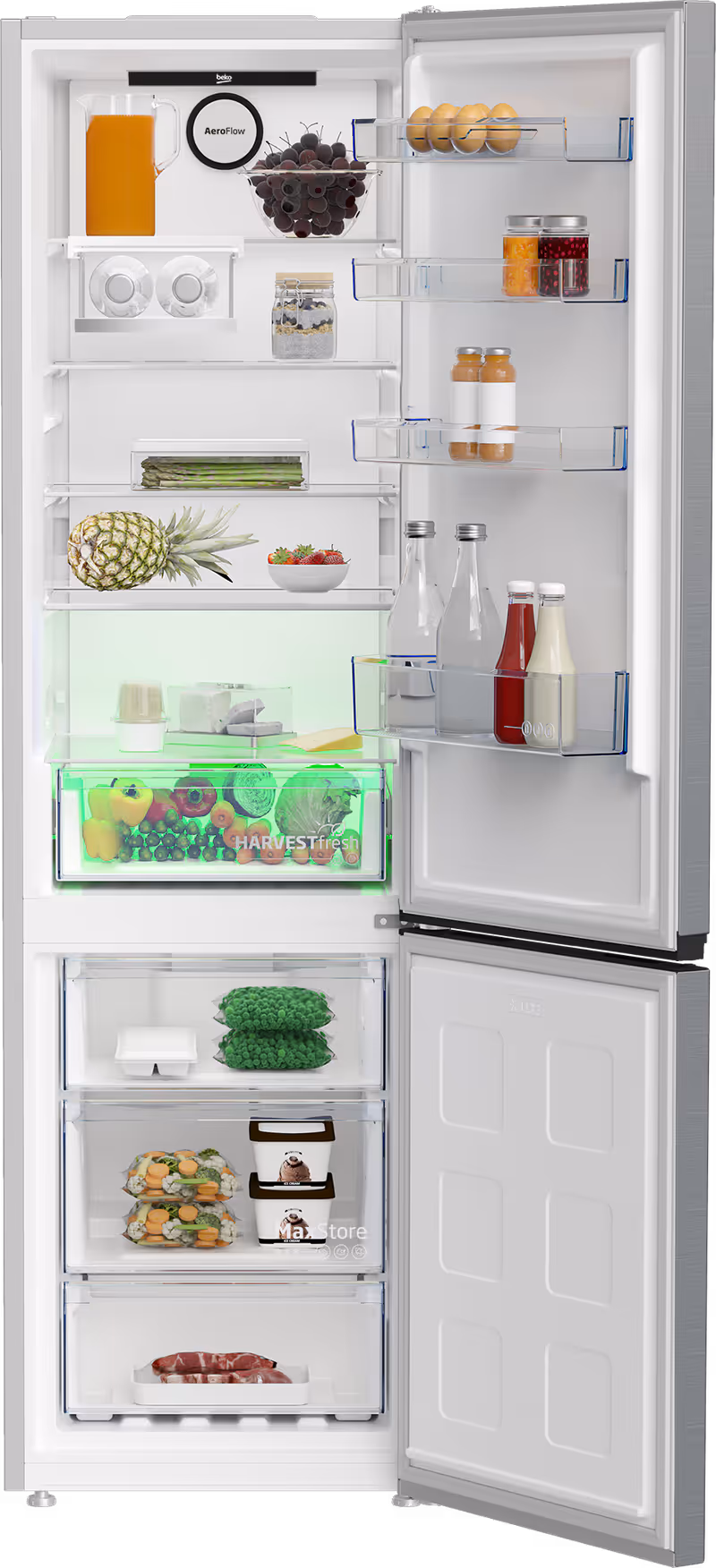 B5RCNE405HXB: Frigorifero Combinato Beyond, Total No-Frost, 59.5 cm