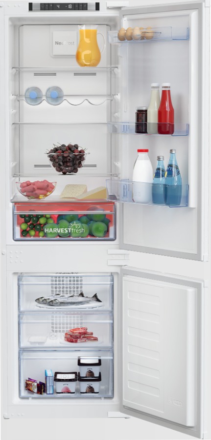 BCNA275E31SN: Frigorifero Combinato Total No-Frost Bianco 177.5lt Incasso