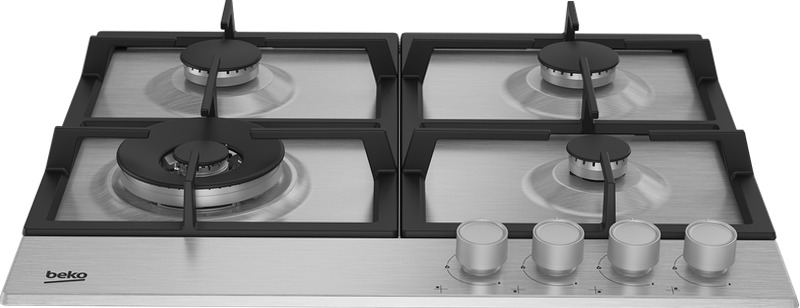 HIAW 64225 SX: Piano Cottura a Gas 60 cm Acciaio