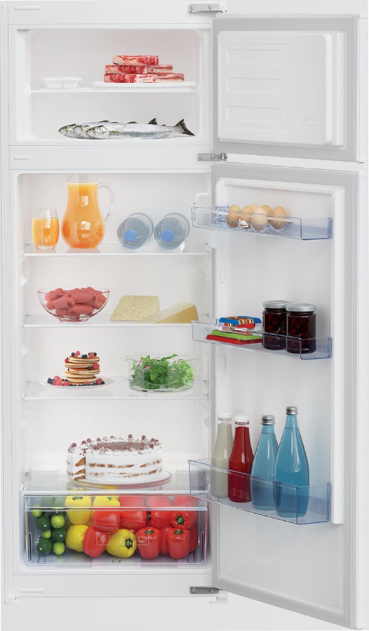 Frigorifero BD250KFSN: Doppia Porta, Statico, 145 cm Bianco Doppia porta 144.8lt Incasso