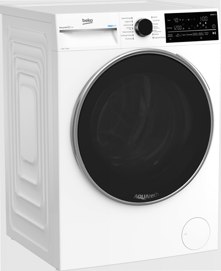 Lavatrice 10 kg, 1400 giri/min - BWU5104AB 1400rpm 10kg Bianco