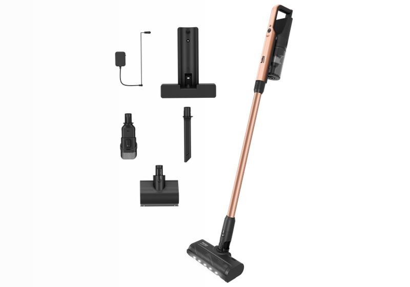 VRT 66421 VC: Aspirapolvere Senza Fili IZI, 250 Watt, 21.6 Volt, 40 min Autonomia, Mini turbo spazzola