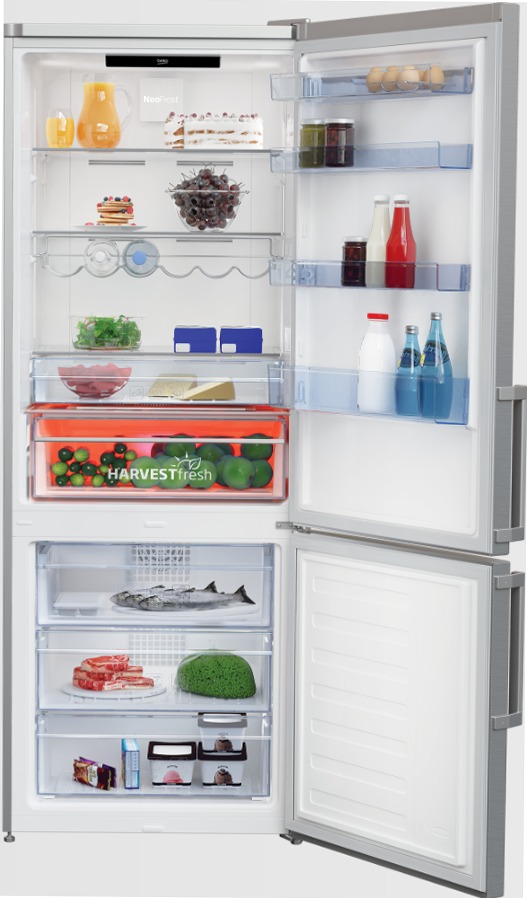 RCNE560E41ZXN: Frigorifero Combinato, Total No-Frost, 70 cm