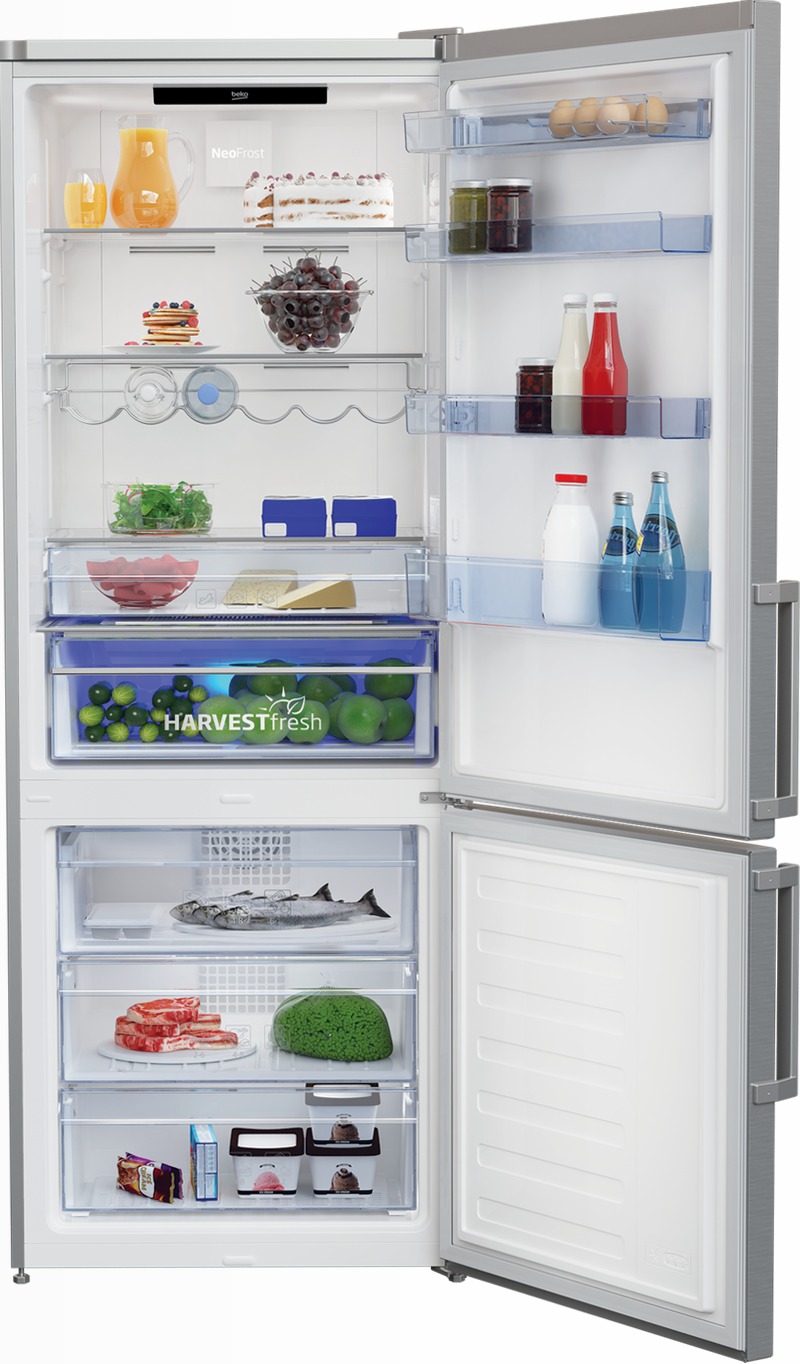 RCNE560E41ZXN: Frigorifero Combinato, Total No-Frost, 70 cm