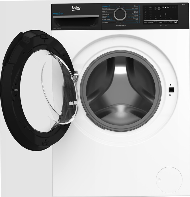 Lavatrice EnergySpin 12kg, Classe A 1400rpm 12kg Bianco