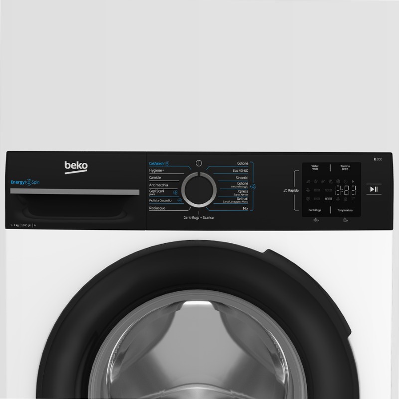 Lavatrice Slim BMWSEP7126EB 1200rpm 7kg Bianco