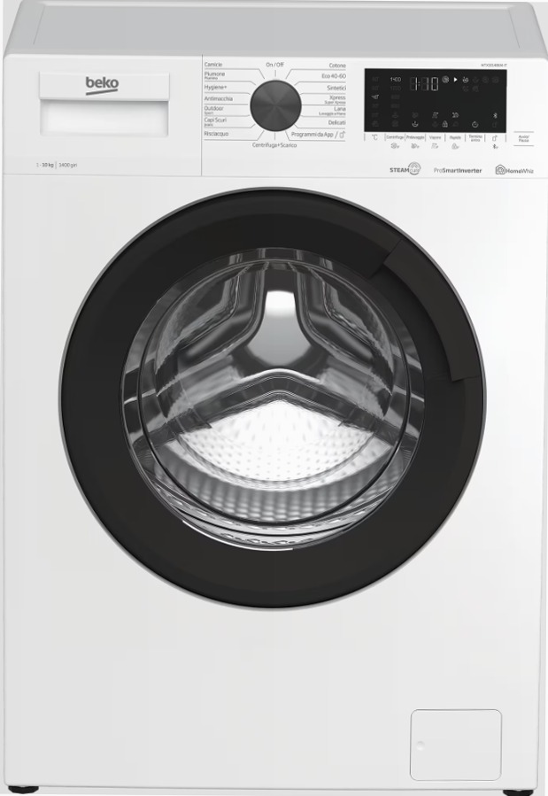 Lavatrice 10kg Classe A 1400rpm Bianco