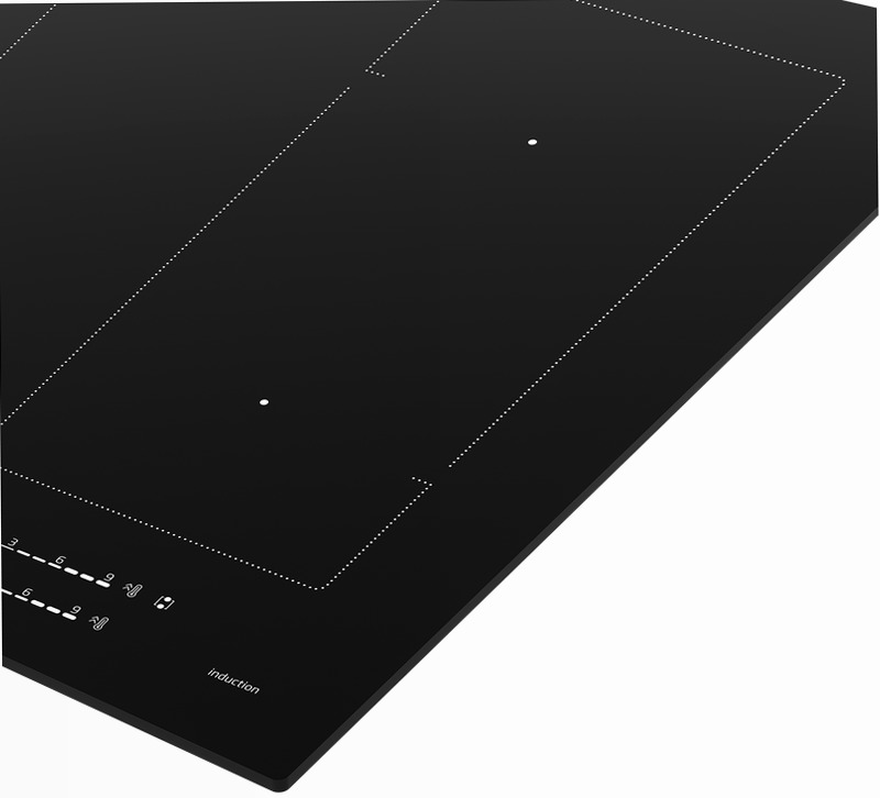 HII 64725 UF2T: Piano Cottura Induzione 60 cm Nero A 4