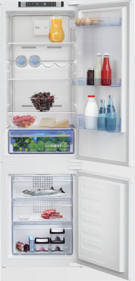 BCNA275E41SN: Frigorifero Combinato Total No-Frost Bianco E 177.5lt
