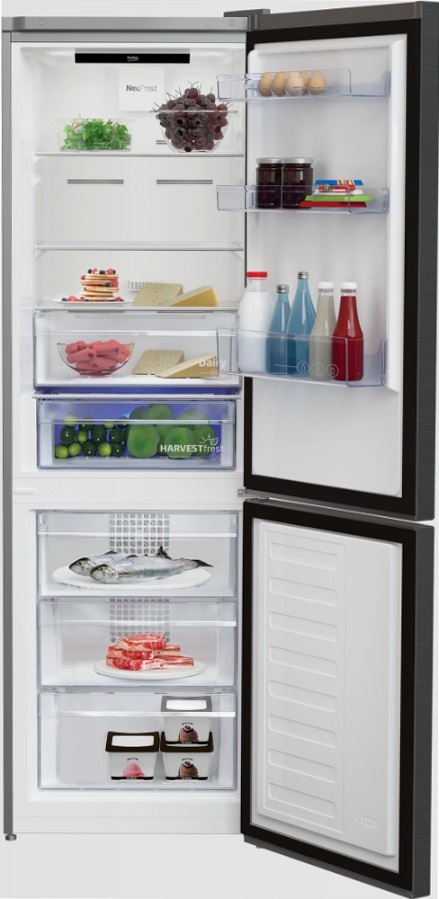 RCNE366E70ZXBRN: Frigorifero Combinato, Total No-Frost, 59,5 cm