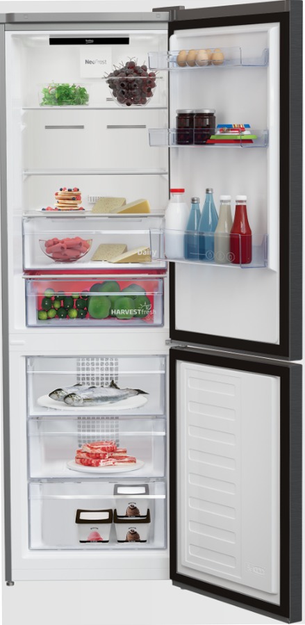 RCNE366E70ZXBRN: Frigorifero Combinato, Total No-Frost, 59,5 cm