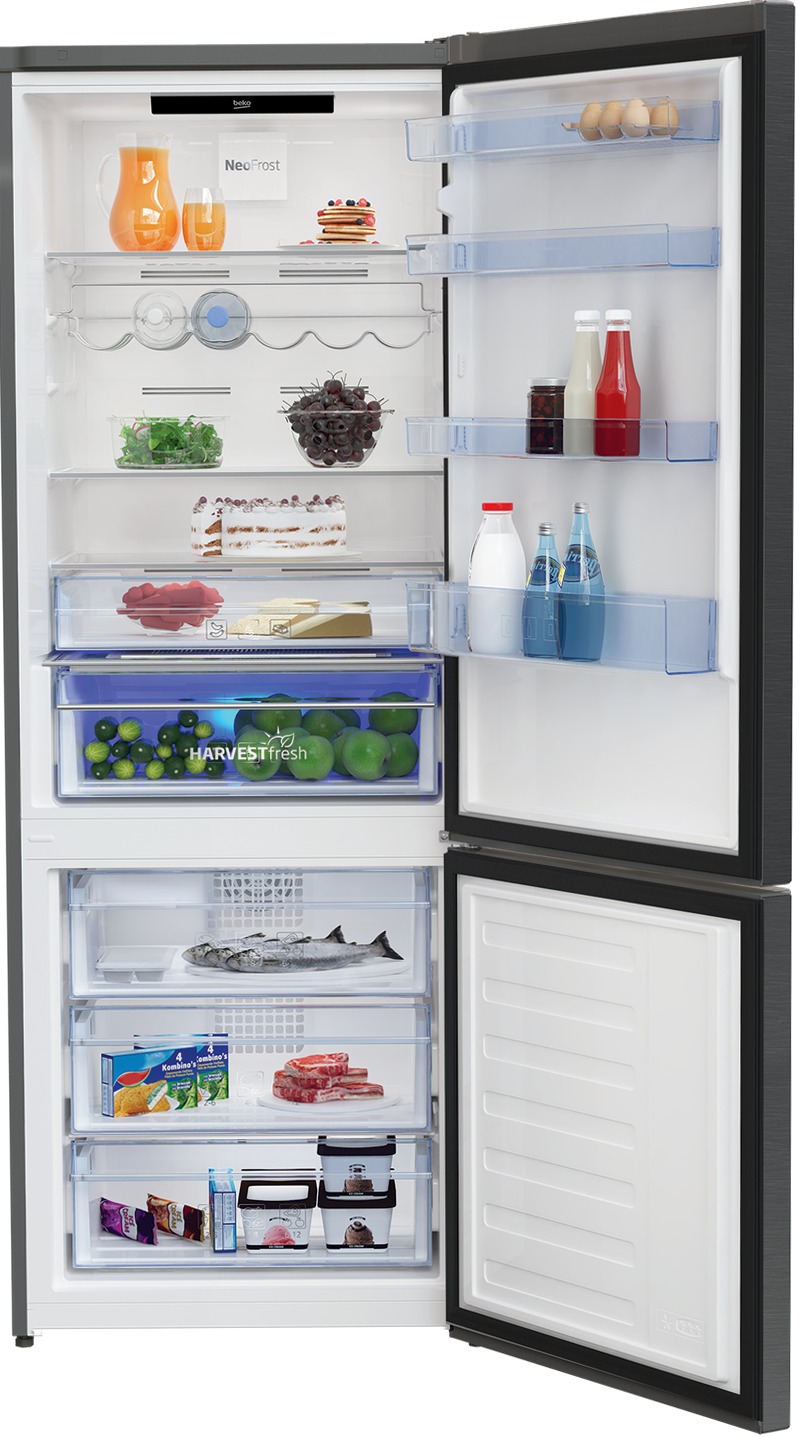 RCNE560E40ZXBRN: Frigorifero Combinato, Total No-Frost, 70 cm