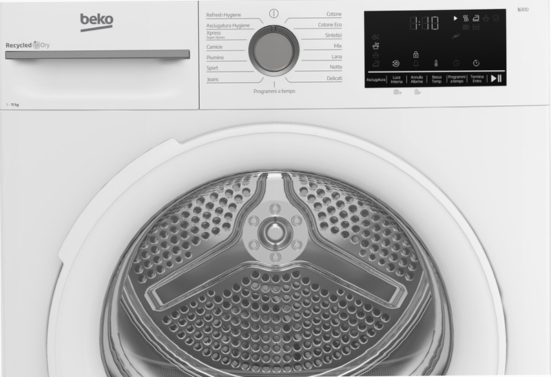 Asciugatrice 11kg Classe D a Pompa di Calore BMT113EW Bianco