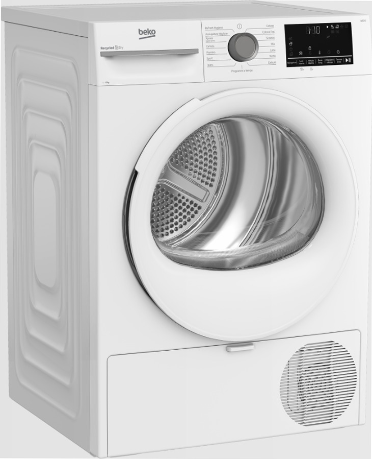 Asciugatrice 11kg Classe D a Pompa di Calore BMT113EW Bianco
