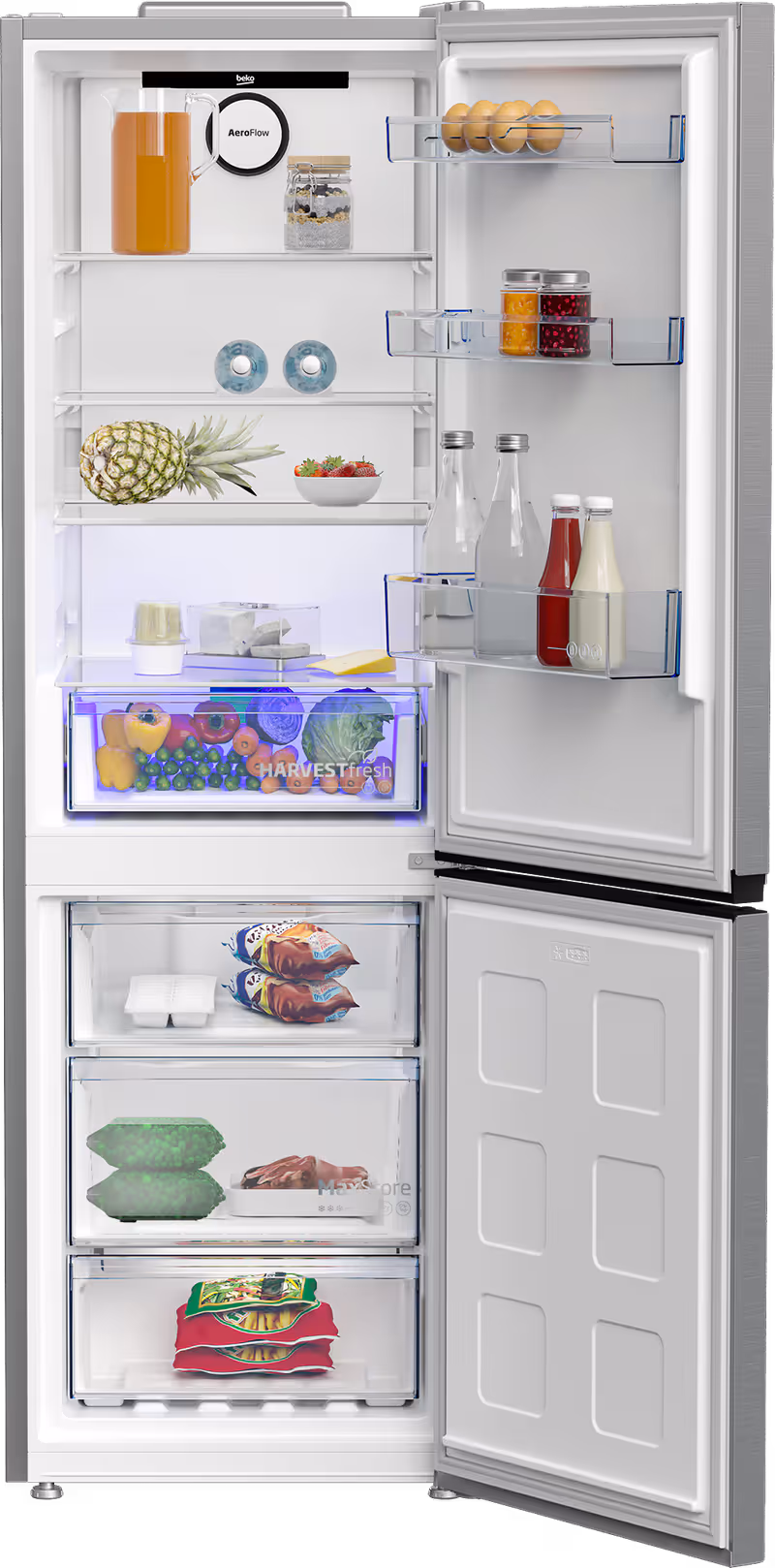 B5RCNE366HXB1: Frigorifero Combinato Beyond, Total No-Frost, 59.5 cm