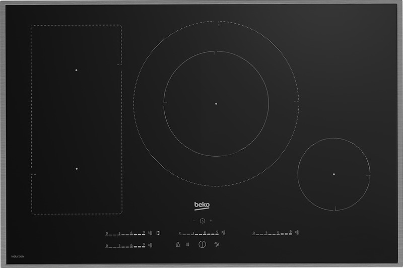 HII 84700 UFTX: Piano Cottura da Incasso 80 cm Nero A Induzione 4