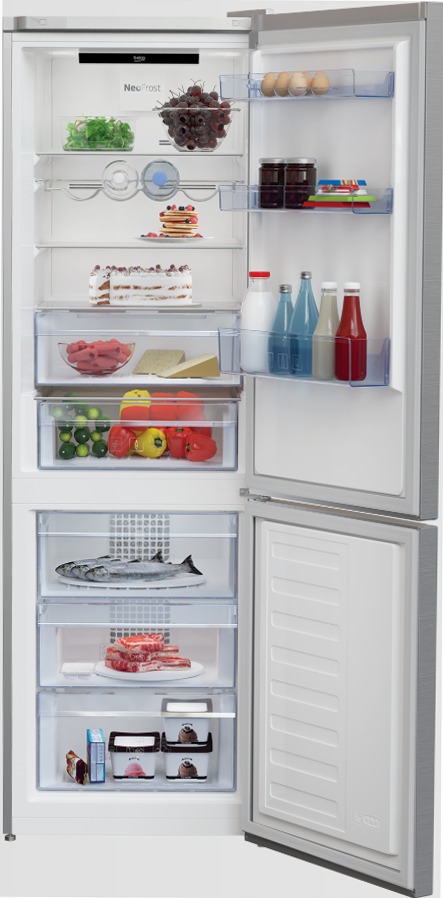 RCNE366E40XBN: Frigorifero Combinato, Total No-Frost, 59.5 cm