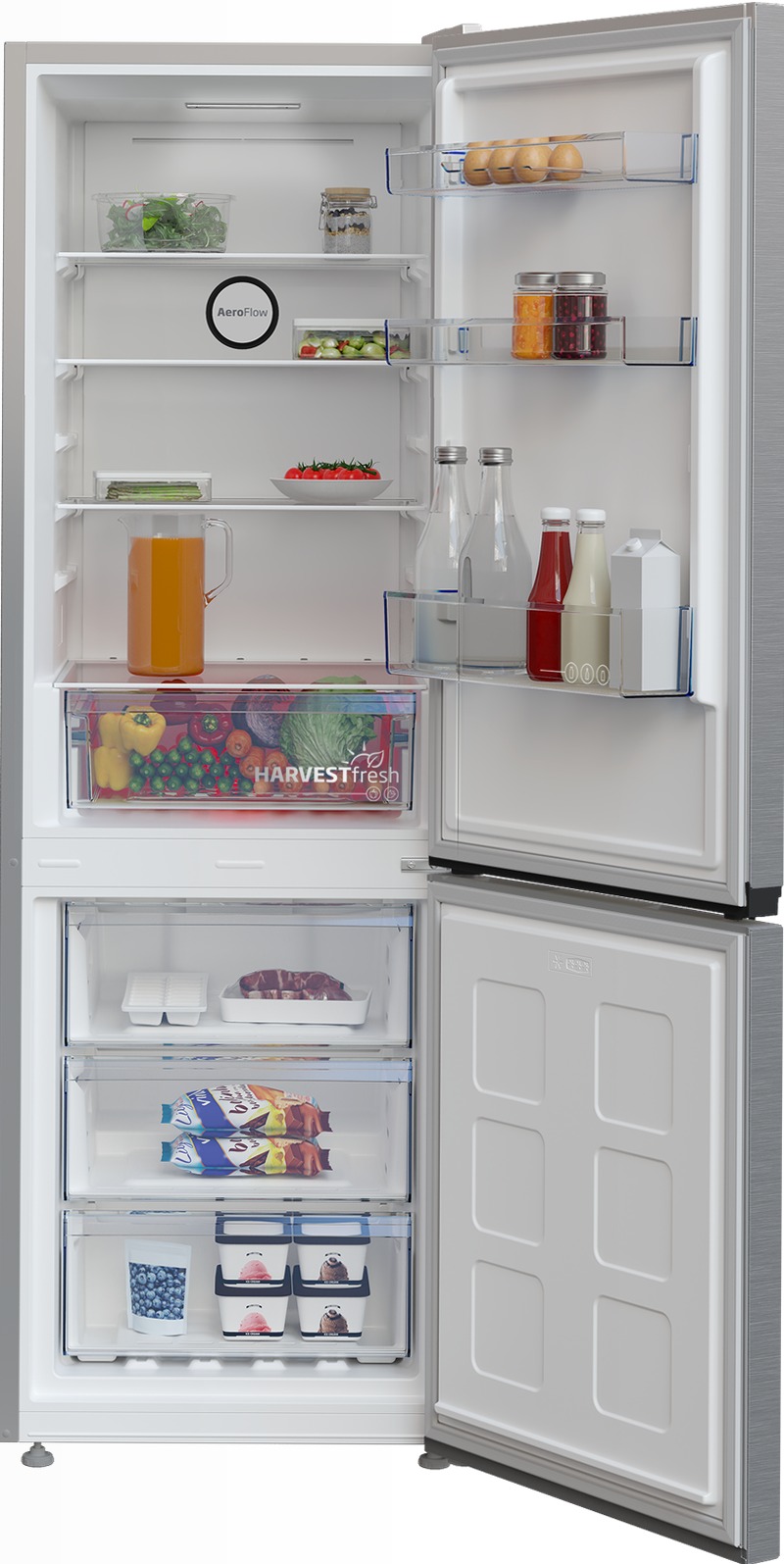 B3RCNA344HXB: Frigorifero Combinato Beyond, Total No-Frost, 59,5 cm
