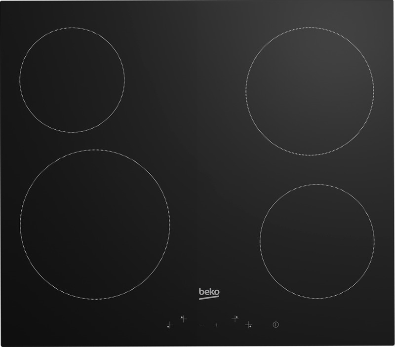 HIC 64401: Vetroceramica Piano Cottura 60 cm Nero 4