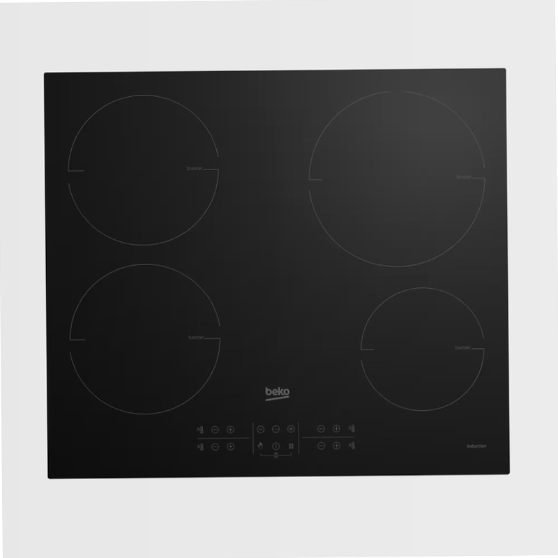 HII64210MT: Piano a Induzione 4 Zone 60 cm Nero