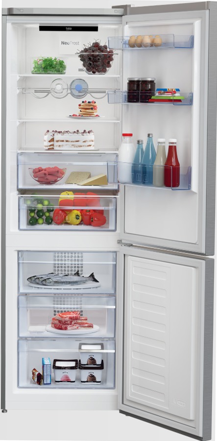 RCNA366E60XBN: Frigorifero Combinato, Total No-Frost, 59.5 cm