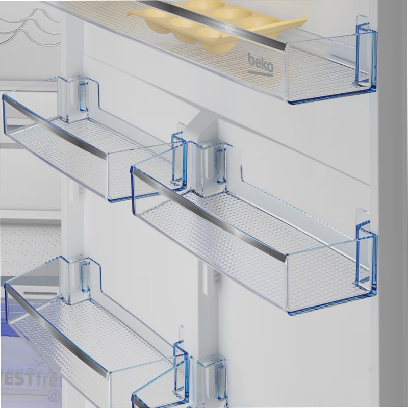 Frigorifero Combinato Montebianco BCNE400E40SN Bianco E 194lt Incasso