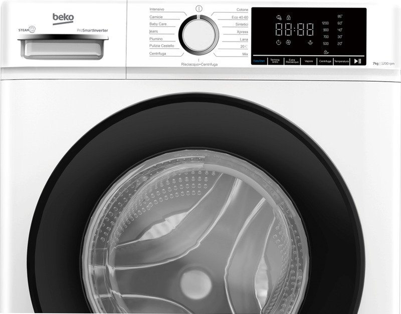 BMX7126DB: Lavatrice 7kg A+ 1200rpm Bianco