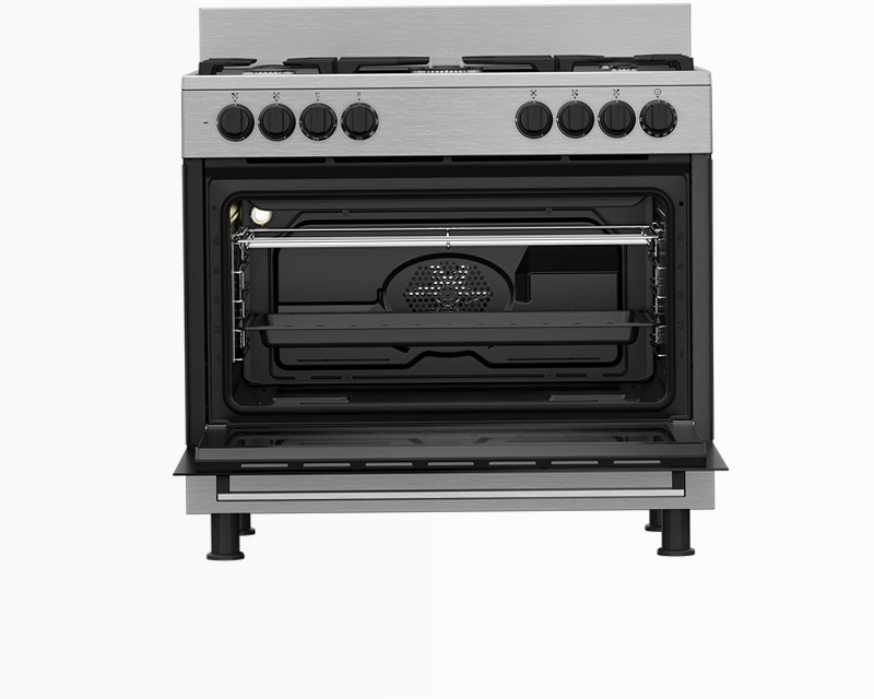 GM15121DXNS: Cucina Termoventilata 90x60 cm