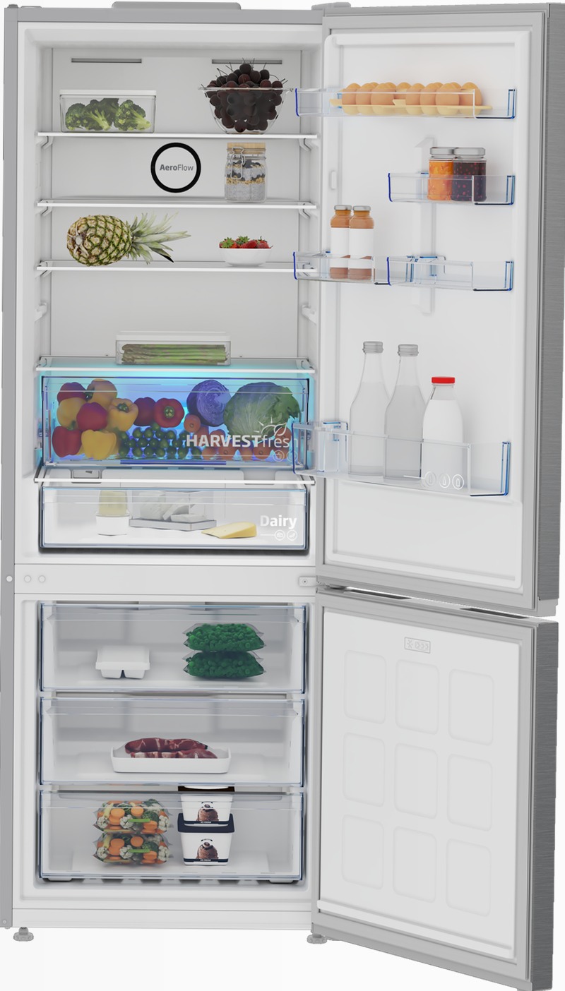B5RCNE565HXP: Frigorifero Combinato Beyond, Total No-Frost, 70 cm