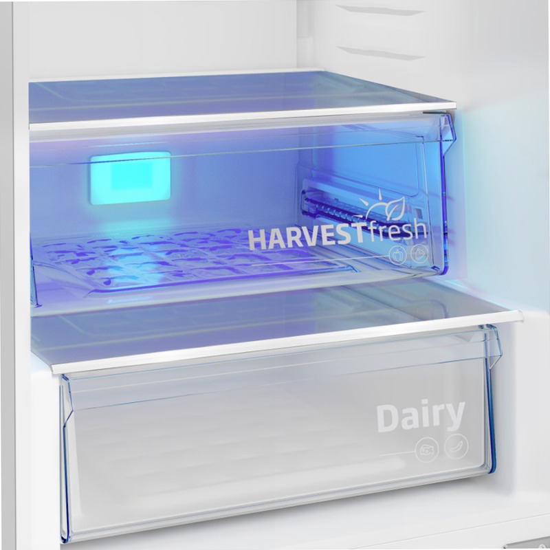 B5EUNA406HXB: Frigorifero Combinato, Total No-Frost, 59.5 cm