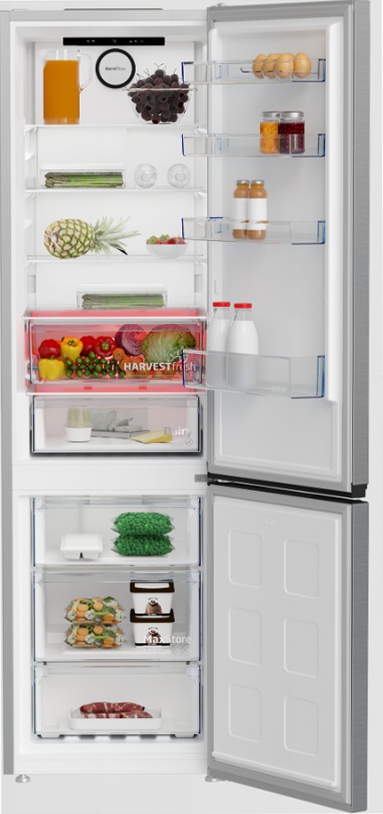 B5EUNA406HXB: Frigorifero Combinato, Total No-Frost, 59.5 cm