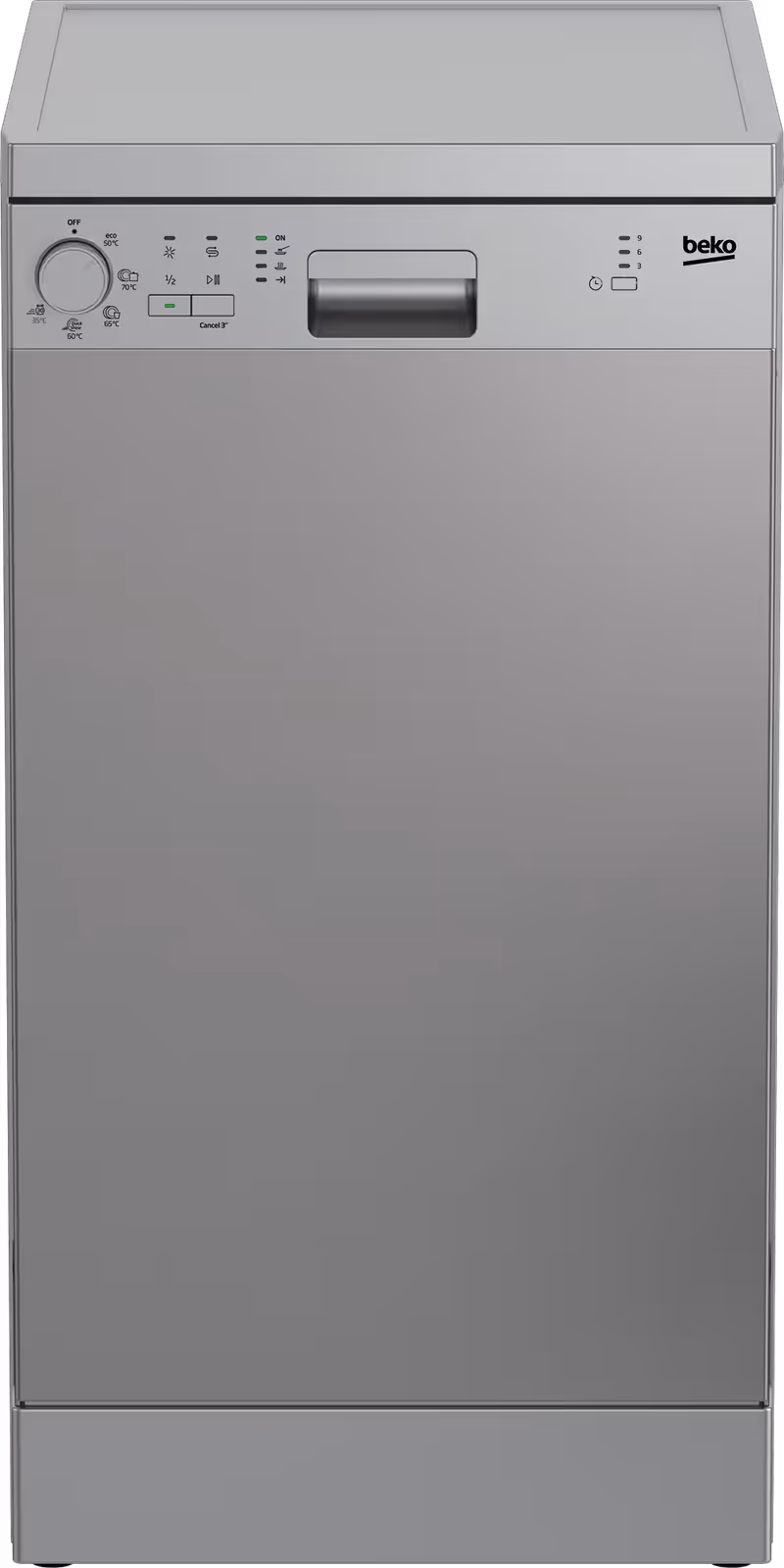 DFS05024X: Lavastoviglie Slim 45cm, 10 Coperti E Acciaio Libera