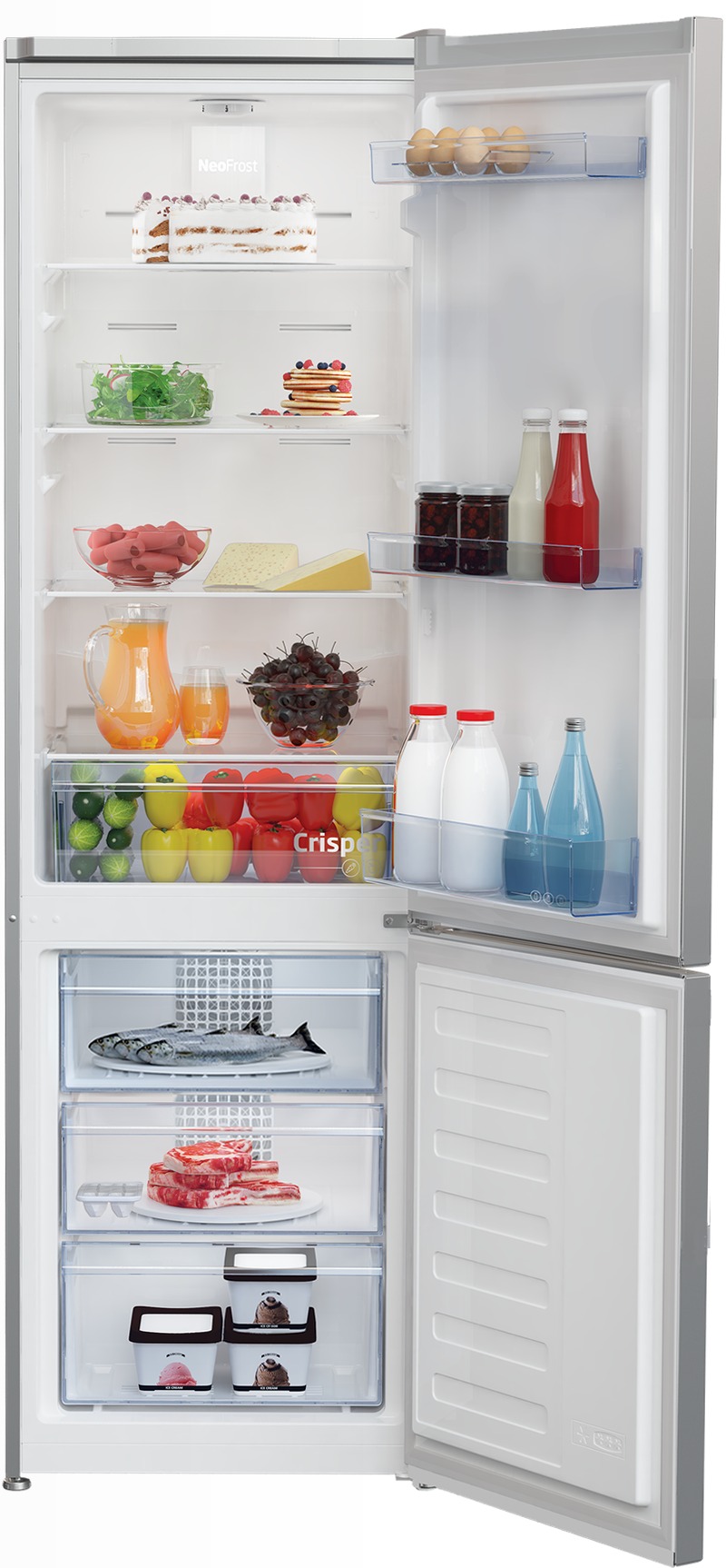 RCNA305K40SN: Frigorifero Combinato, Total No-Frost, 54 cm