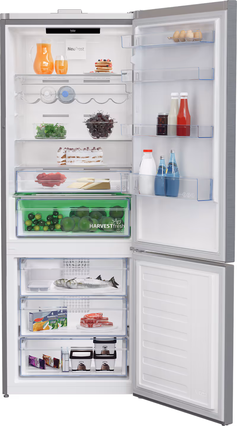 RCNE560E60ZHXBN: Frigorifero Combinato, Total No-Frost, 70 cm