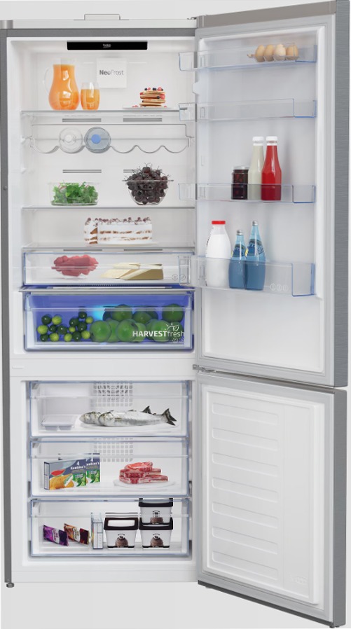 RCNE560E60ZHXBN: Frigorifero Combinato, Total No-Frost, 70 cm