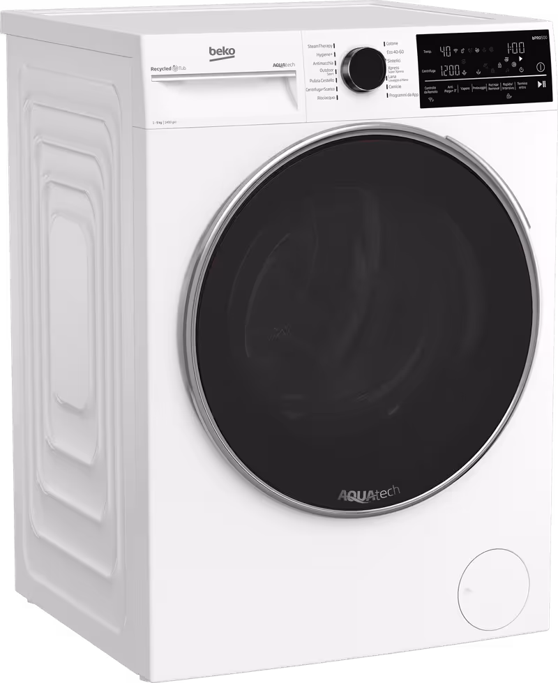 Lavatrice Beyond 9 kg, Classe A 1400rpm 9kg Bianco