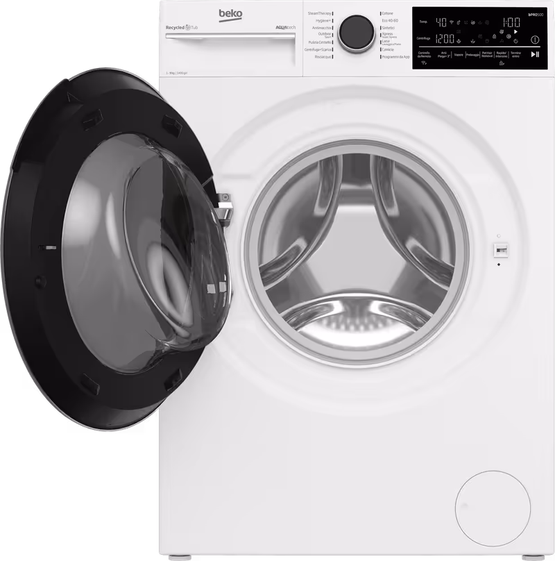 Lavatrice Beyond 9 kg, Classe A 1400rpm 9kg Bianco
