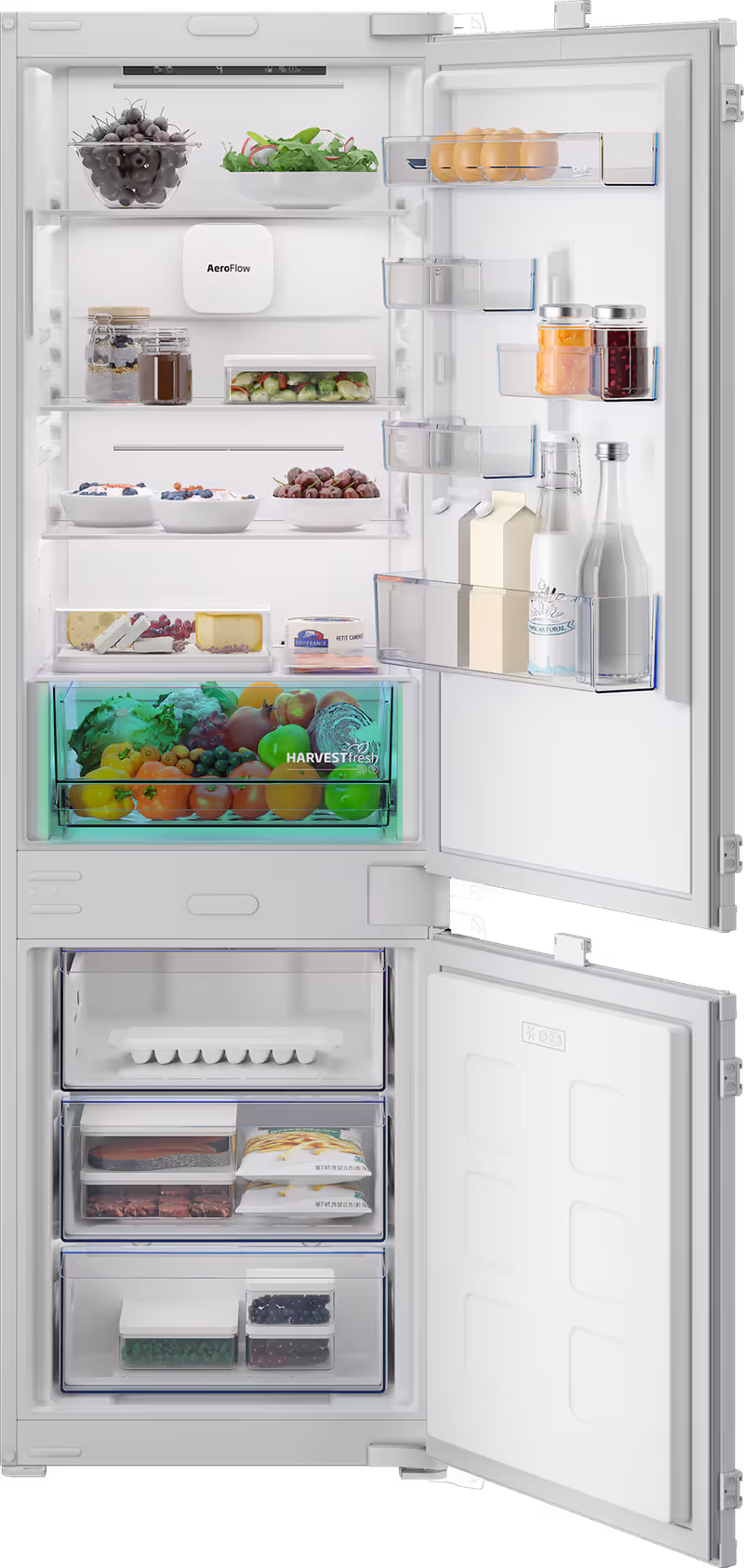 Frigorifero B3BCNA294HS: Total No-Frost Combinato E 177.5lt