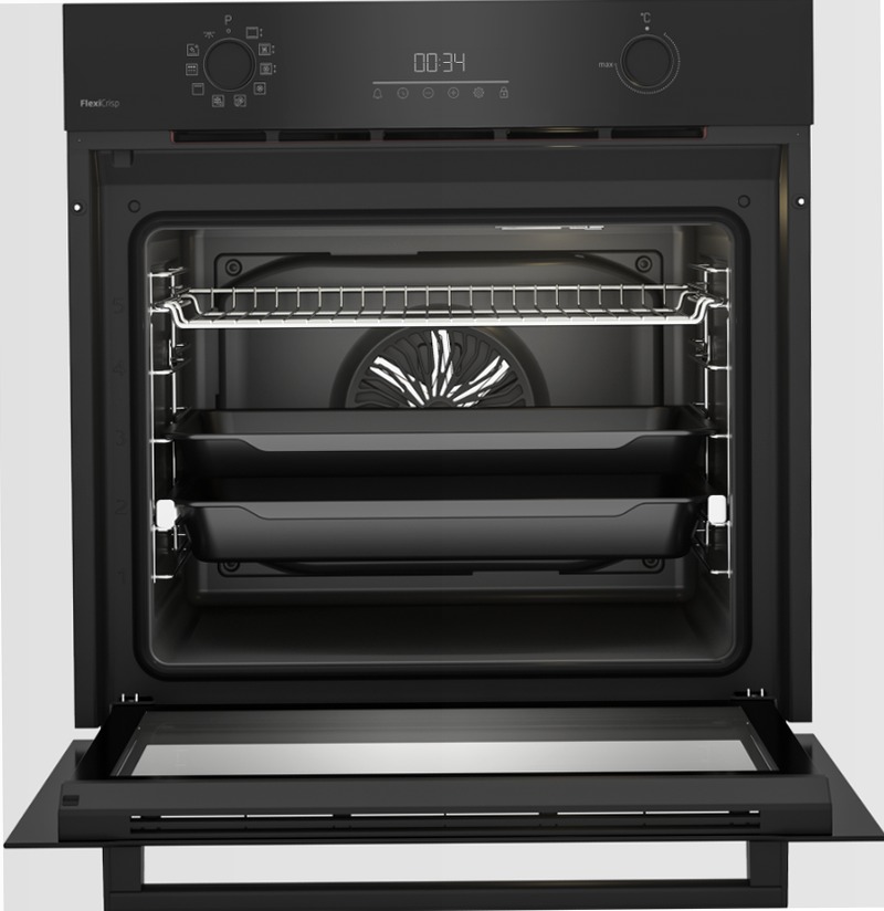 Forno Multifunzione Pirolitico FlexiCrisp BBIM17300BMPSF A Nero