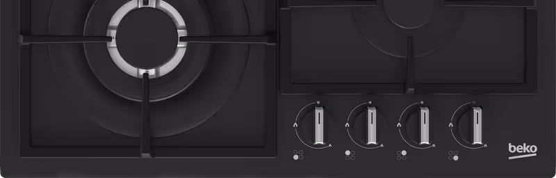 HIYG 64225 SBO: Piano a Gas 60 cm Nero