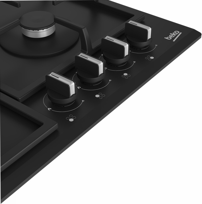 HIYG 64225 SBO: Piano a Gas 60 cm Nero