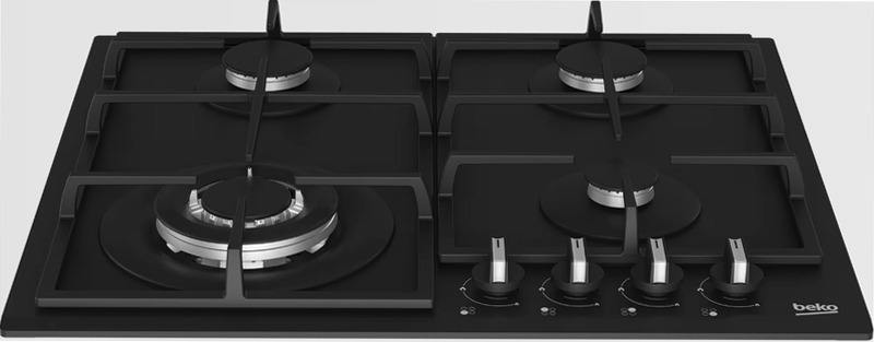 HIYG 64225 SBO: Piano a Gas 60 cm Nero