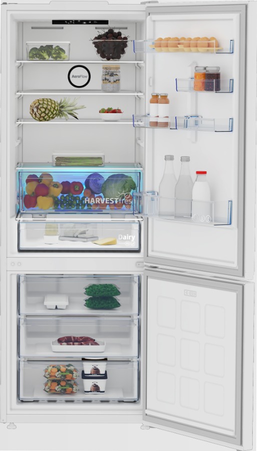 B3RCNE564HW: Frigorifero Combinato Beyond, Total No-Frost, 70 cm