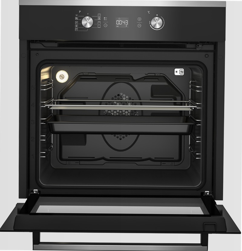 Forno Multi-Funzione Pirolitico BIM13302BPS A Nero