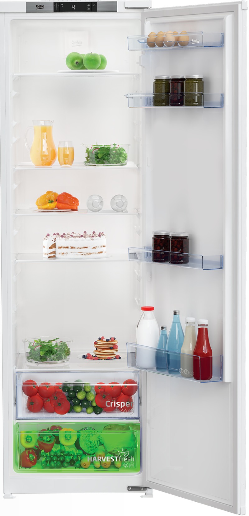 Frigorifero BSSA315E4SFN Bianco E 177.5lt Incasso