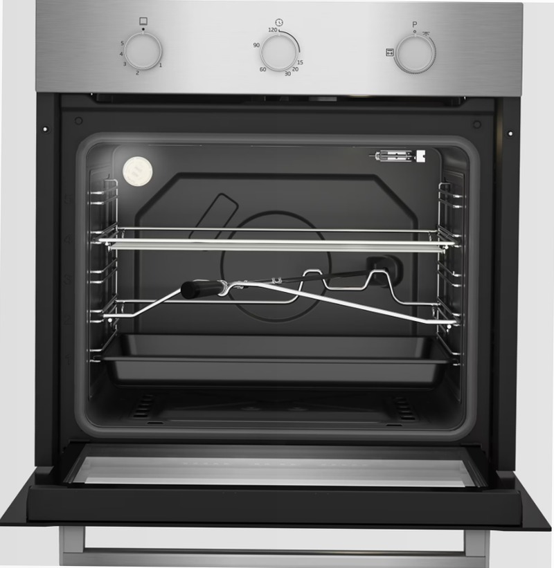 Forno Beyond a Gas con Grill Elettrico, 72 L Acciaio