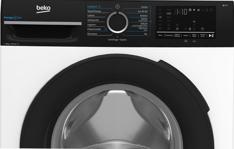 Lavatrice BMWEP8147DB 1400rpm 8kg Bianco