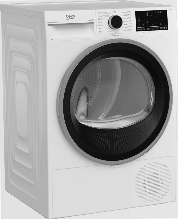 Asciugatrice 10kg Classe C a Pompa di Calore BT3103IS_IT Bianco